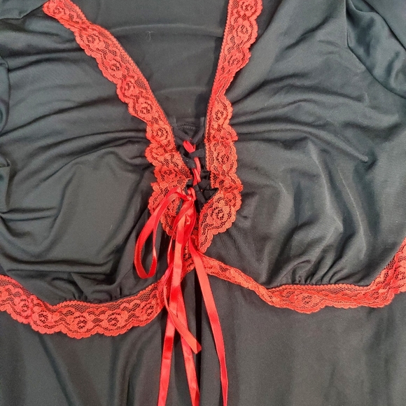 Lacey Front Corset Dare to Wear Mesh Sleeve Bewitched Top - Picture 3 of 5